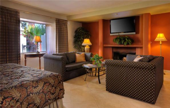 פאלם ספרינגס Ingleside Estate Hotel & Bungalows- Adults Only חדר תמונה