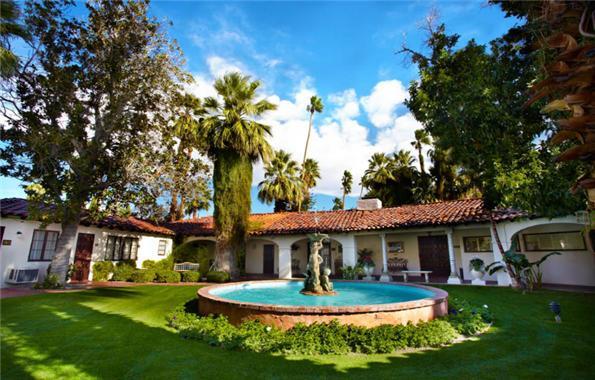 פאלם ספרינגס Ingleside Estate Hotel & Bungalows- Adults Only מראה חיצוני תמונה